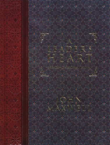 Cover of A Leader's Heart: 365-Day Devotional Journal