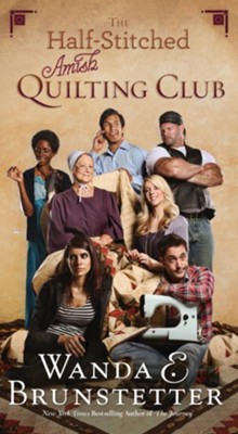 Cover of Half-Stitched Amish Quilting Club - eBook