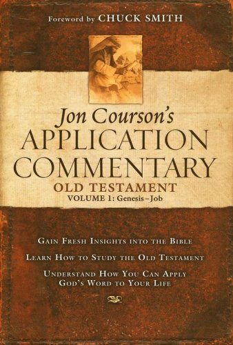 Cover of Courson's Application Commentary on the Old Testament, Volume 1: Genesis-Job