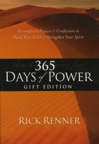 Cover of 365 Days Of Power Gift Edition: Personalized Prayers and Confessions to Build Your Faith and Strengthen Your Spirit