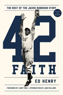 Cover of 42 Faith: The Rest of the Jackie Robinson Story - eBook