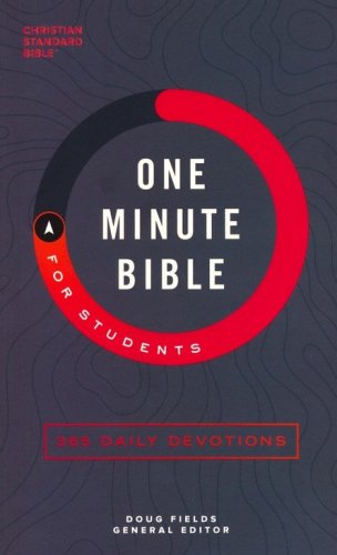 Cover of CSB One-Minute Bible for Students, softcover