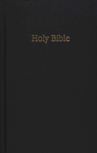 Cover of NASB Large Print Pew Bible, Hardcover, Black