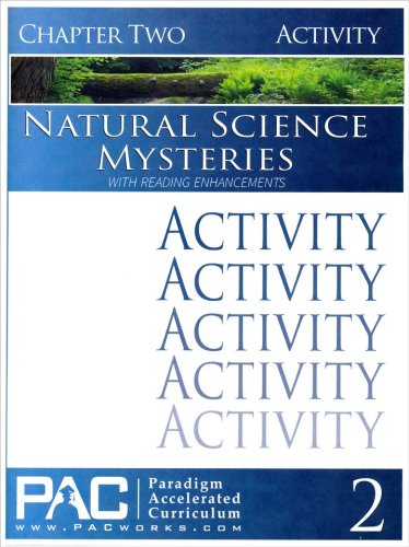 Cover of Natural Science Mysteries Activities Booklet, Chapter 2
