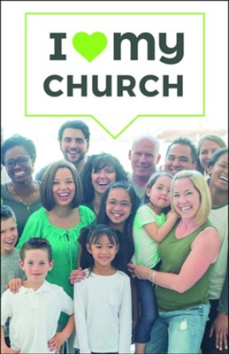 Cover of I Love My Church Bulletins, 100