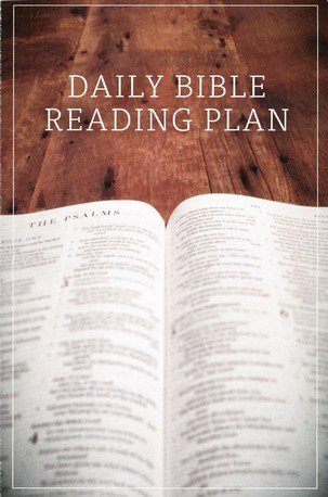 Cover of Daily Bible Reading Plan, Pack of 25 Tracts
