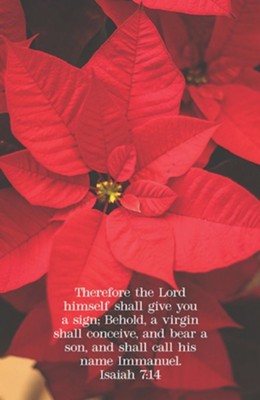 Cover of A Sign (Isaiah 7:14, KJV) Bulletins, 100