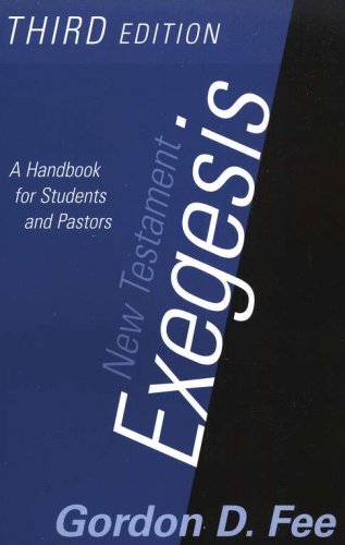 Cover of New Testament Exegesis: A Handbook for Students and Pastors, Third Edition