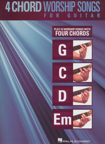 Cover of 4-Chord Worship Songs for Guitar