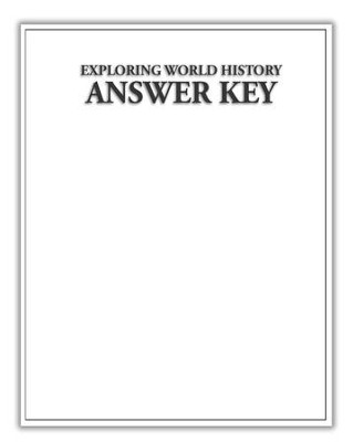 Cover of Exploring World History Answer Key