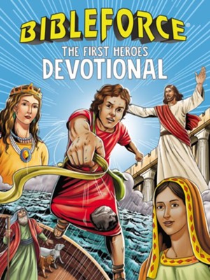 Cover of BibleForce Devotional: The First Heroes Devotional