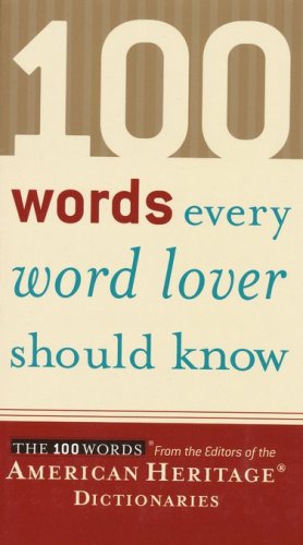 Cover of 100 Words Every Word Lover Should Know