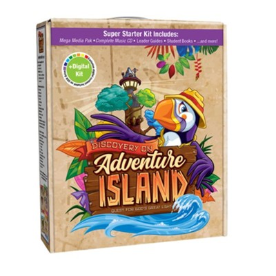 Cover of Discovery on Adventure Island Super Starter Kit Plus Digital - Cokesbury VBS 2021