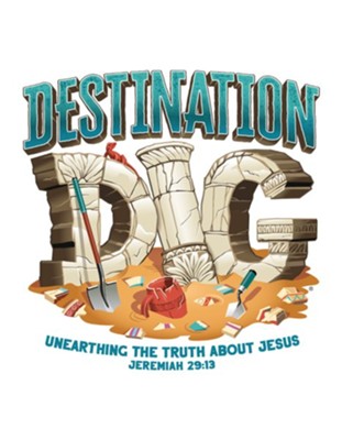 Cover of Destination Dig: Logo Iron-Ons (pkg. of 10)