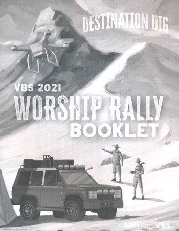 Cover of Destination Dig: Worship Rally Booklet (pkg. of 25)
