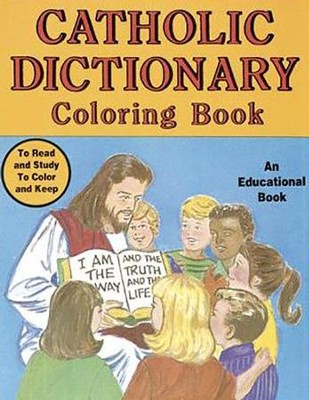 Cover of Catholic Dictionary Coloring Book