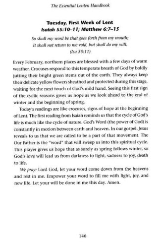 Cover of The Essential Lenten Handbook: A Daily Companion