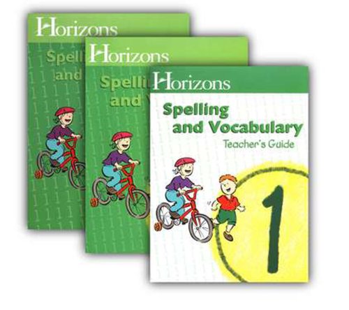 Cover of Horizons Spelling & Vocabulary 1, Complete Set