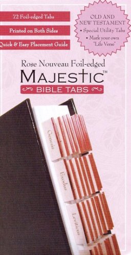 Cover of Majestic Rose Nouveau Bible Tabs