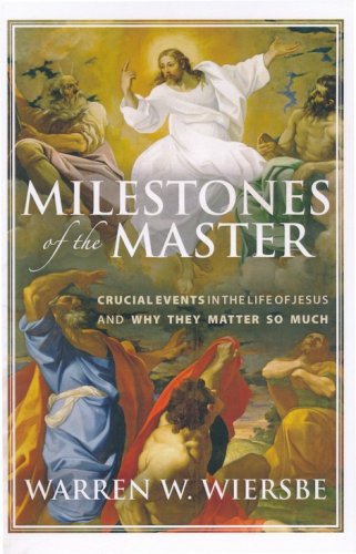 Cover of Milestones of the Master: Crucial Events in the Life of Jesus and Why They Matter So Much