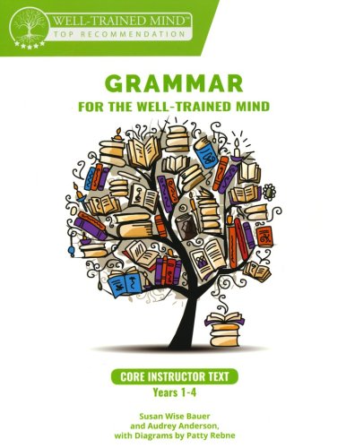 Cover of Grammar for the Well-Trained Mind Core Instructor Text, Years 1-4