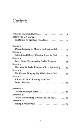 Cover of Sacred Rhythms: Spiritual Practices the Nourish Your Soul and Transform Your Life Pack, Participant & DVD