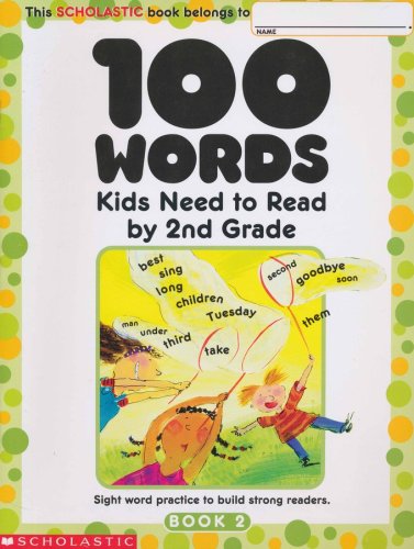 Cover of 100 Words Kids Need to Read by 2nd Grade