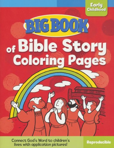 Cover of Big Book of Bible Story Coloring Pages for Early Childhood