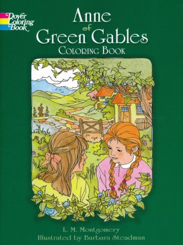 Cover of Anne of Green Gables Coloring Book