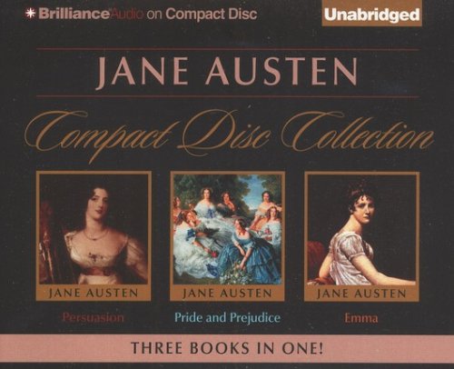 Cover of Jane Austen Unabridged CD Collection: Pride and Prejudice, Persuasion, and Emma