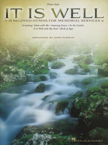 Cover of It Is Well: 10 Beloved Hymns for Memorial Services