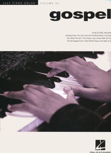 Cover of Jazz Piano Solo Series Volume 33: Gospel