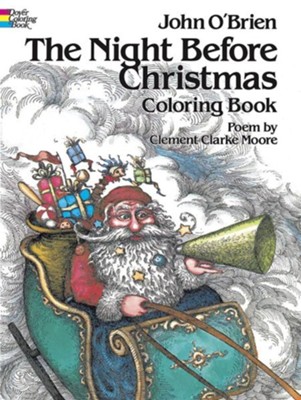 Cover of The Night Before Christmas Coloring Book, Edition 0081