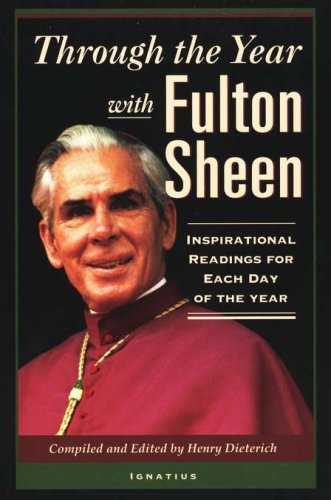 Cover of Through the Year with Fulton Sheen: Inspirational Readings for Each Day