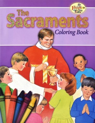 Cover of The Sacraments Coloring Book