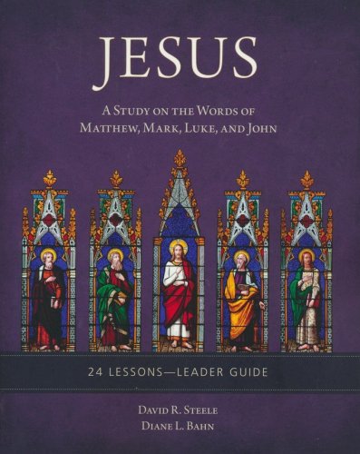 Cover of Jesus: A Study on the Words of Matthew, Mark, Luke, and John, Leader Guide