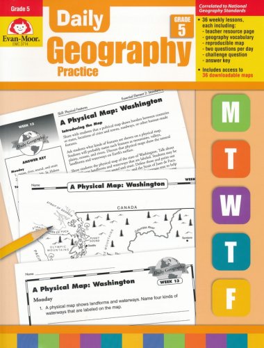 Cover of Daily Geography Practice, Grade 5