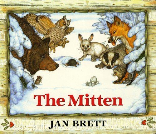 Cover of The Mitten Oversized Board Book