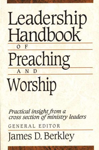 Cover of Leadership Handbook of Preaching and Worship