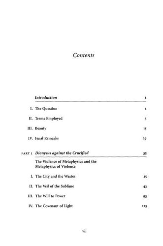 Cover of The Beauty of the Infinite: The Aesthetics of Christian Truth