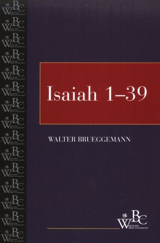 Cover of Westminster Bible Companion: Isaiah 1-39