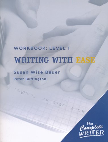 Cover of Writing with Ease - Level One, Workbook