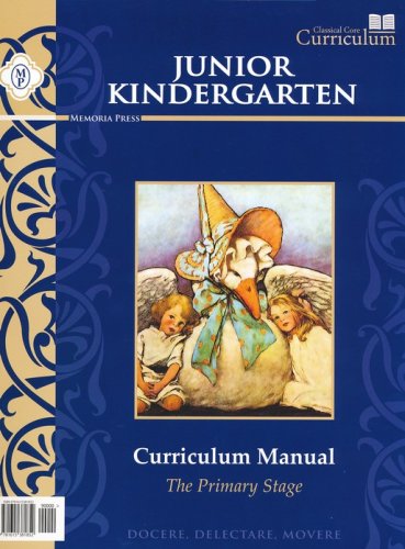 Cover of Jr. Kindergarten Curriculum Manual