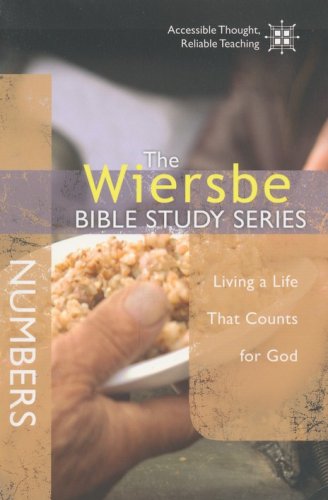Cover of Numbers, Wiersbe Bible Study