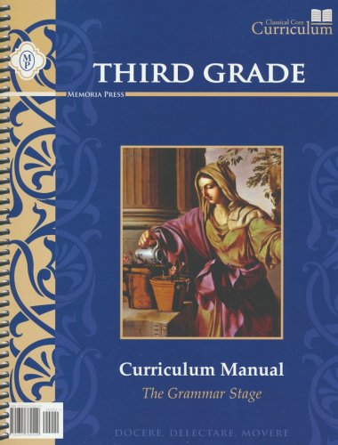 Cover of Third Grade Curriculum Manual