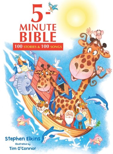 Cover of 5-Minute Bible: 100 Stories and Songs