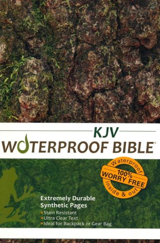 Cover of KJV Waterproof Bible, Camouflage