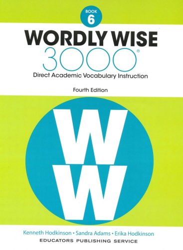 Cover of Wordly Wise 3000 Book 6 Student Edition (4th Edition; Homeschool Edition)