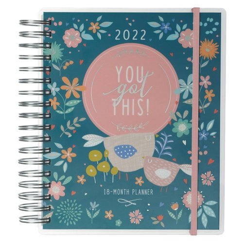 Cover of You Got This 2022 Wirebound 18-Month Planner