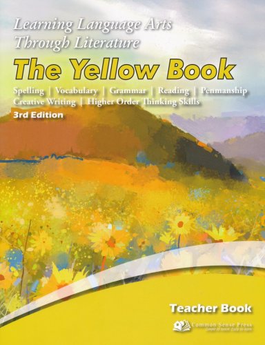 Cover of Learning Language Arts Through Literature, Yellow Teacher's Guide, Grade 3 (3rd Edition)